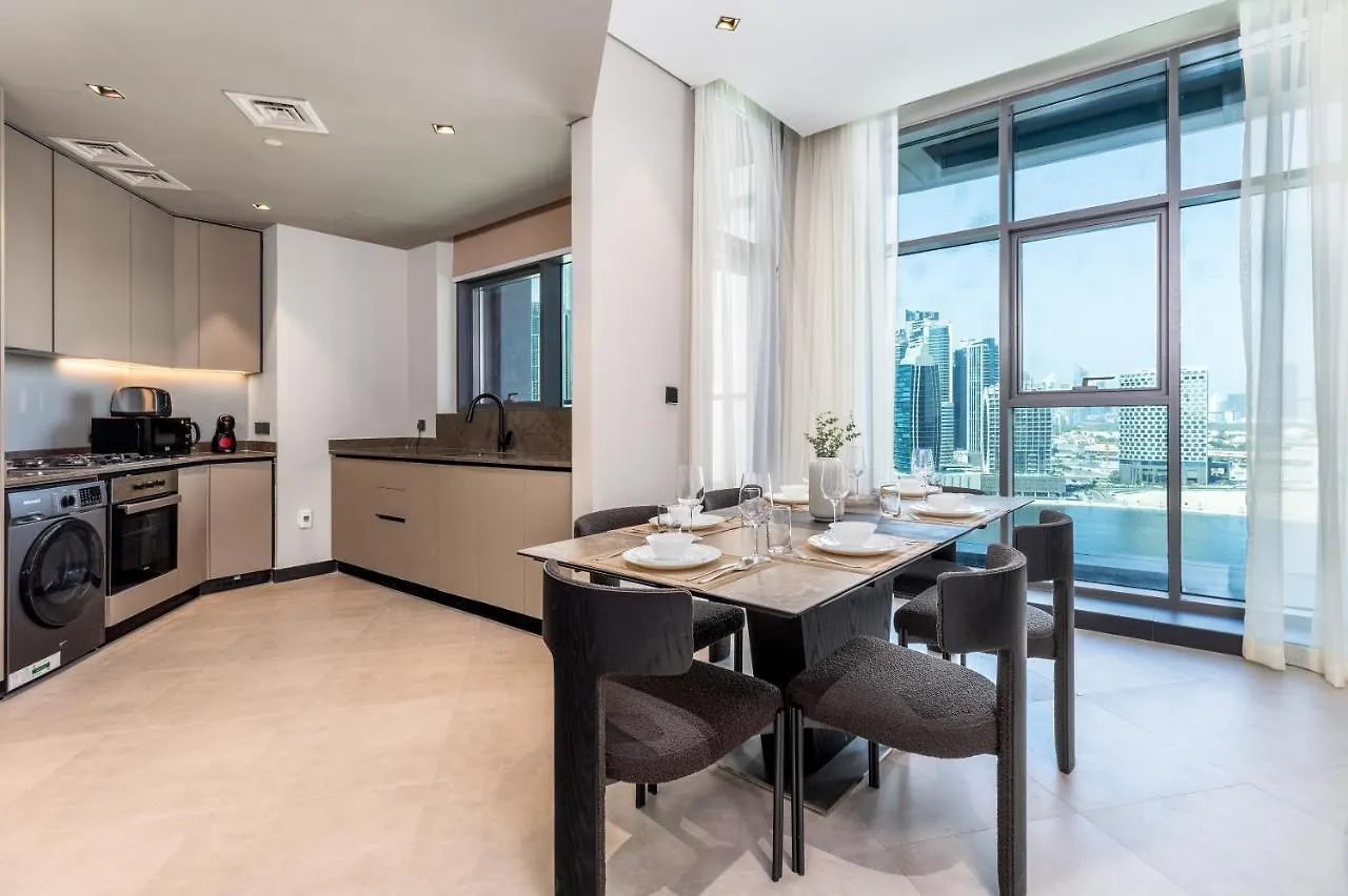 Waves Holiday Homes - 15 Northside, Tower 1, Two Bedroom Dubái 0*,  Emiratos Árabes Unidos