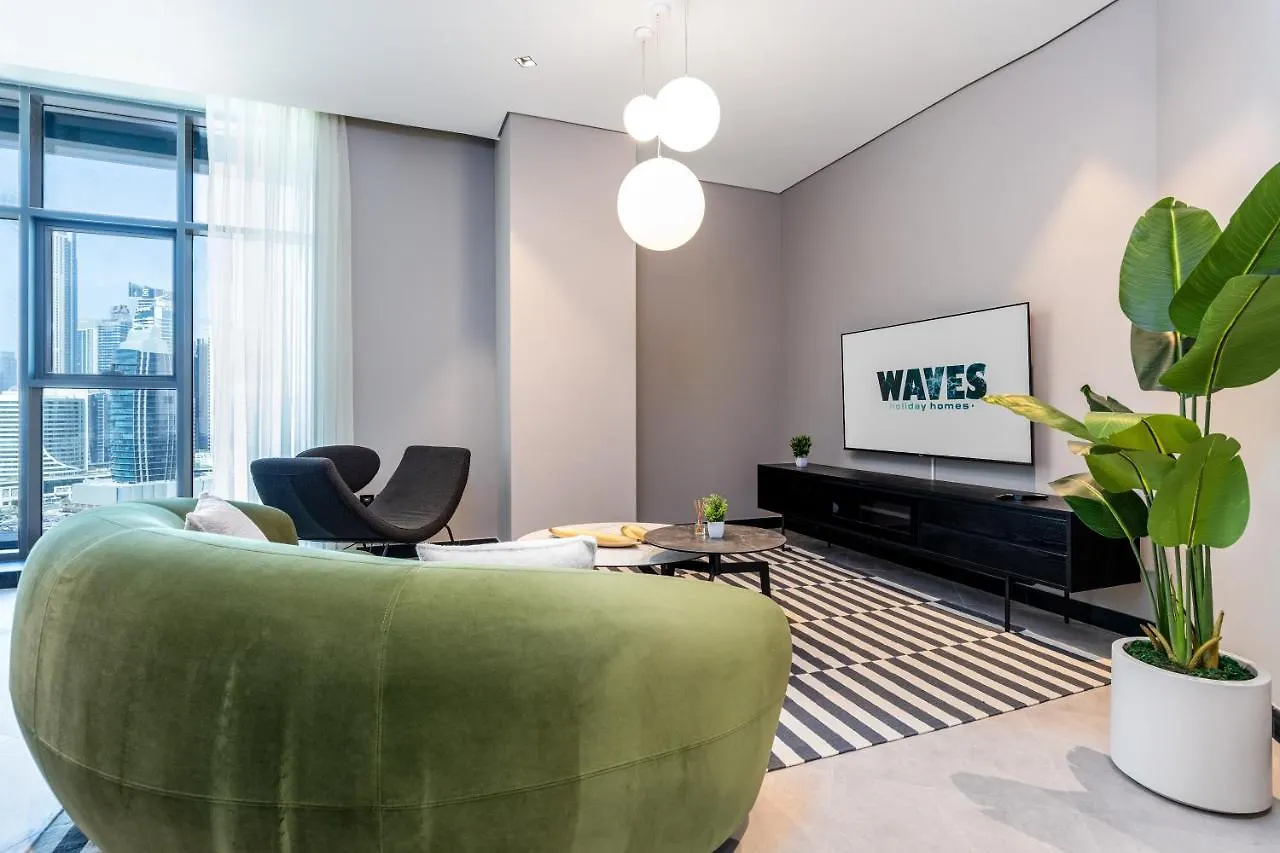 Apartamento Waves Holiday Homes - 15 Northside, Tower 1, Two Bedroom Dubái