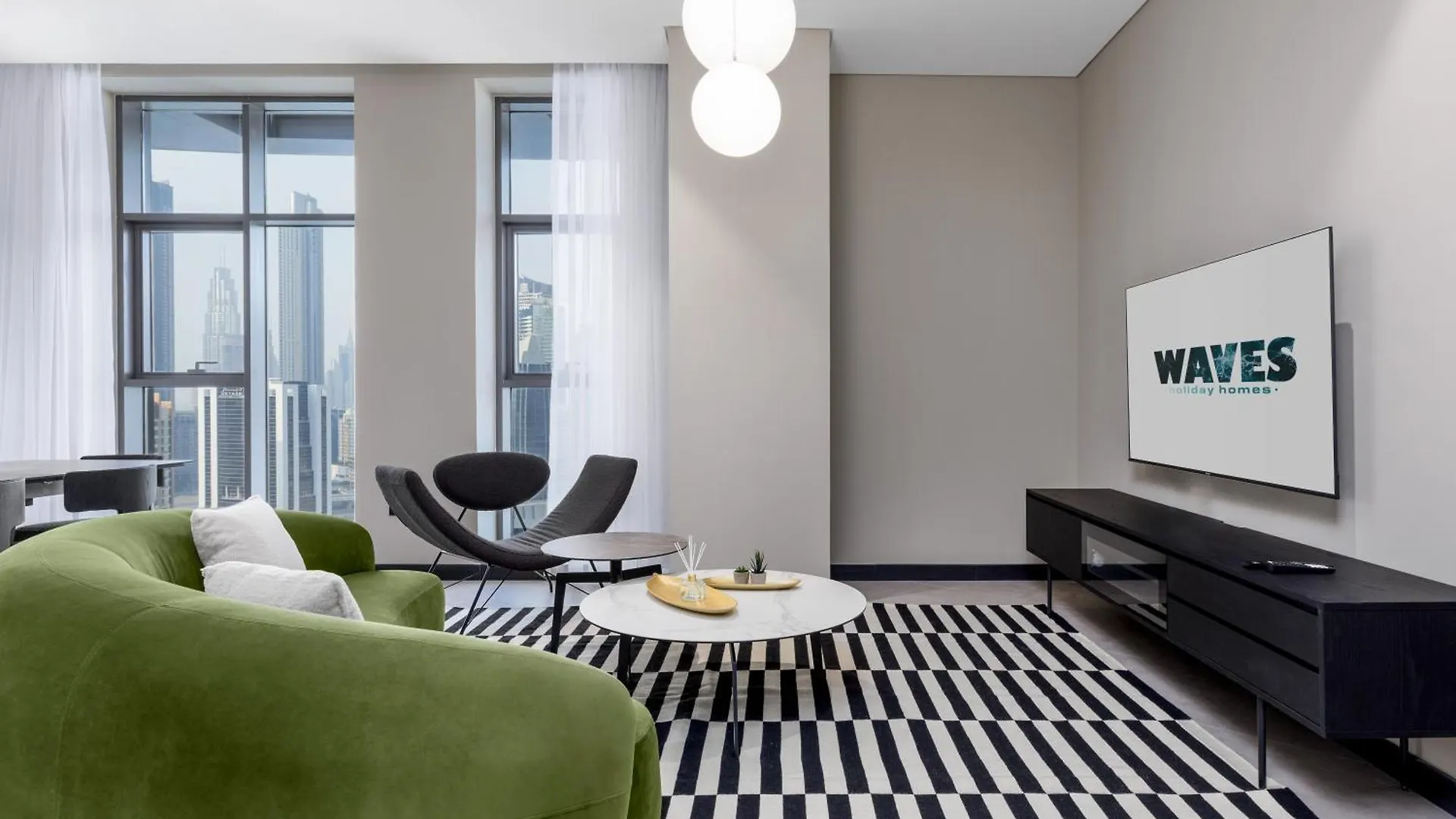 Apartamento Waves Holiday Homes - 15 Northside, Tower 1, Two Bedroom Dubái