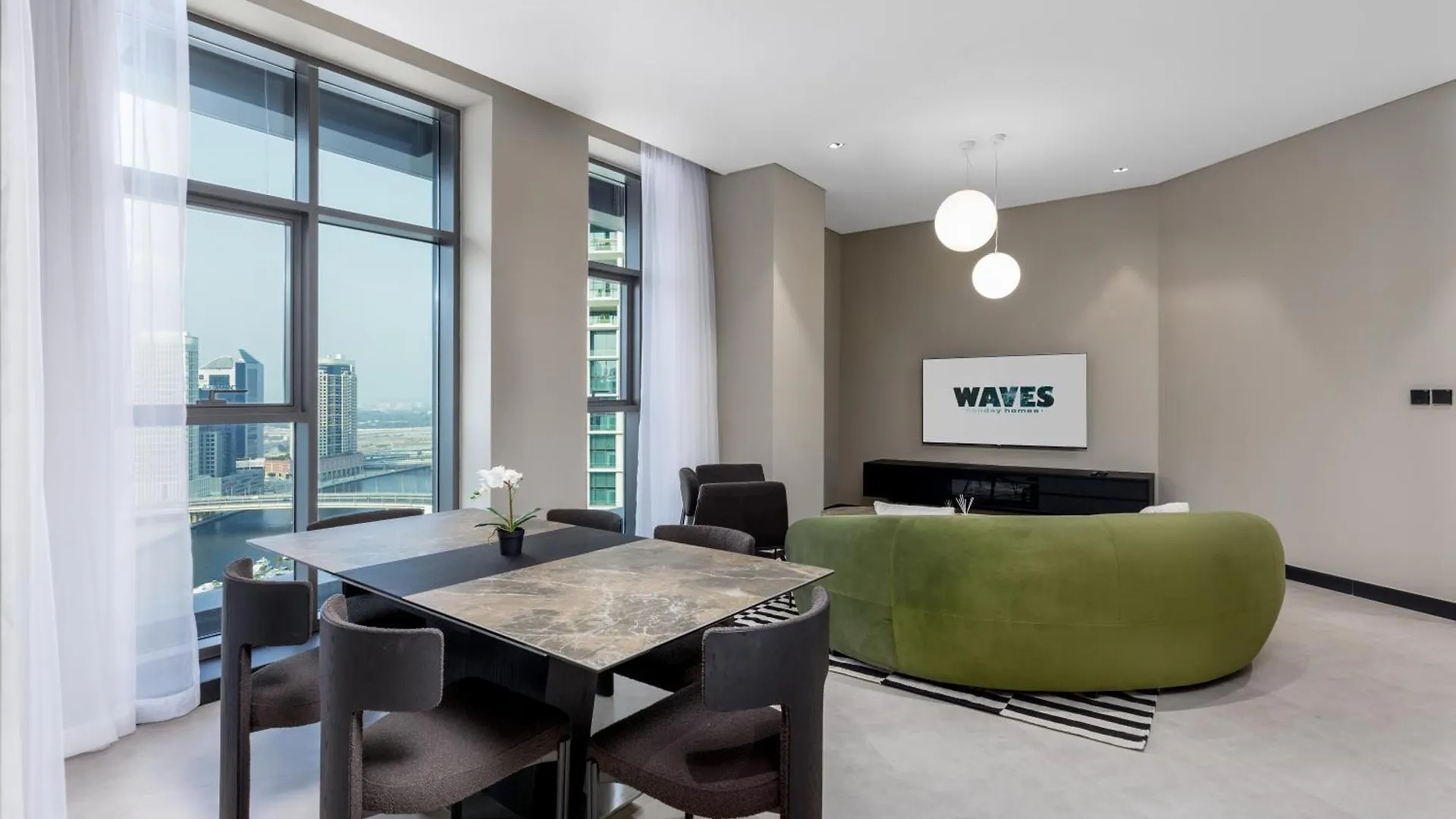 Apartamento Waves Holiday Homes - 15 Northside, Tower 1, Two Bedroom Dubái
