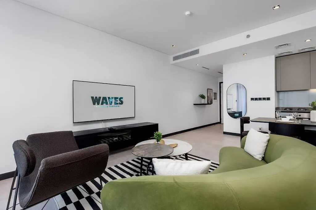 Waves Holiday Homes - 15 Northside, Tower 1, Two Bedroom Dubái 0*,  Emiratos Árabes Unidos